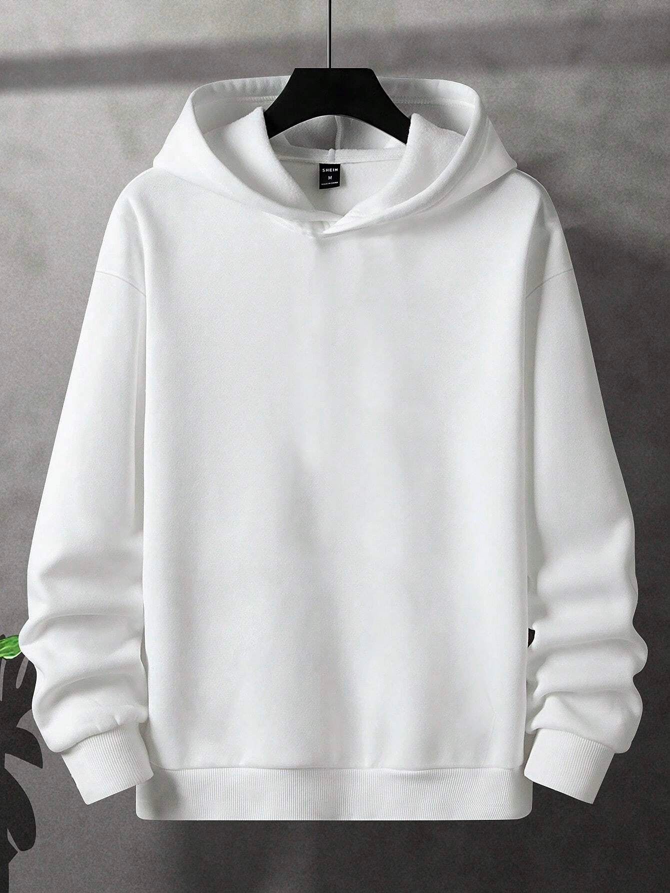Ultra Loose Fit Moon & Planet Printed Hoodie 