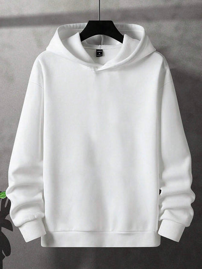 Ultra Loose Fit Moon & Planet Printed Hoodie 